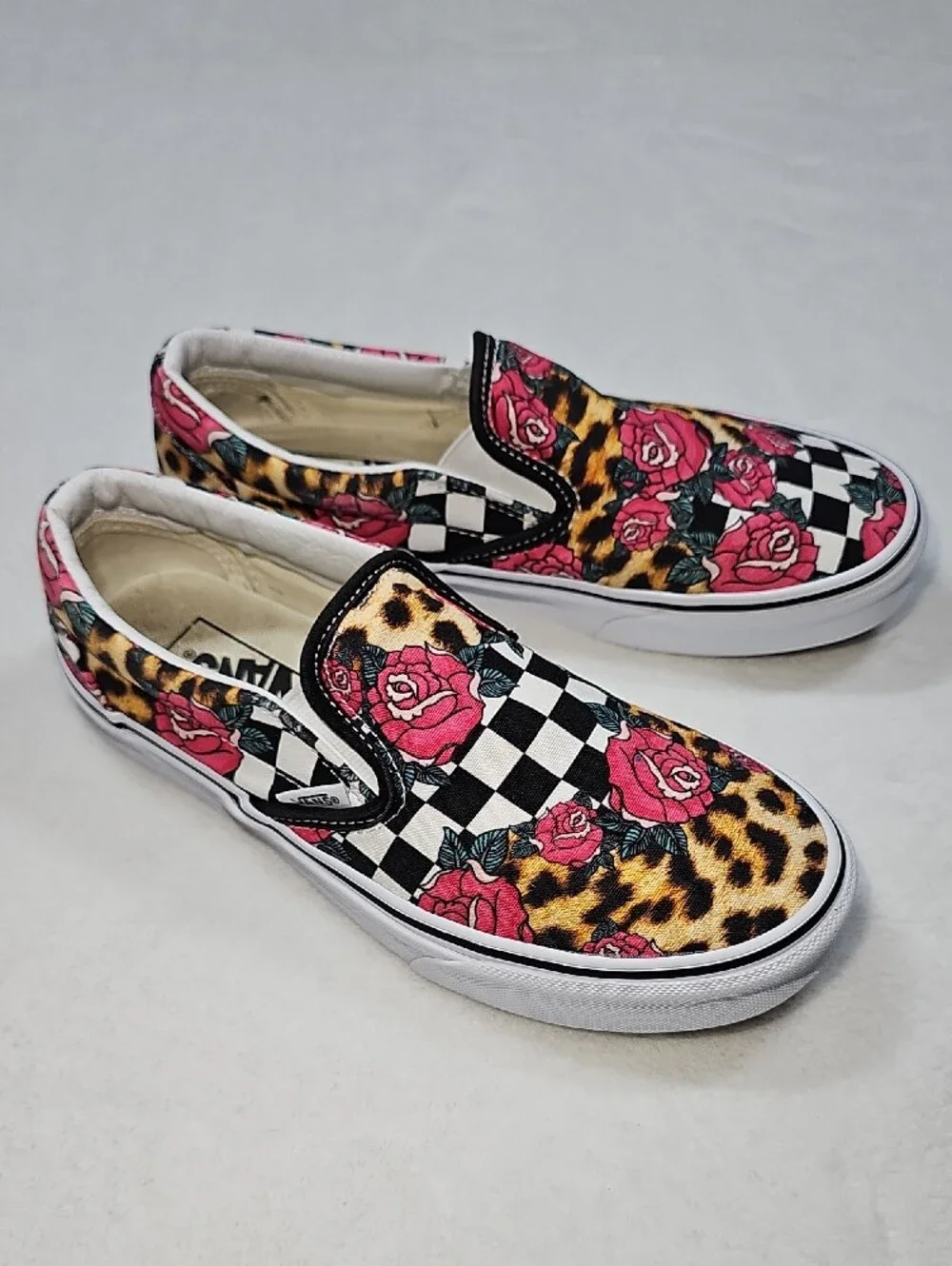 Vans‎ Size Label — White with Black Text